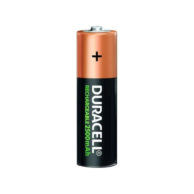 Акумулятор Duracell HR6 2500mAh (4шт) - Фото 2 Акумулятор Duracell HR6 2500mAh (4шт) - зображення 2