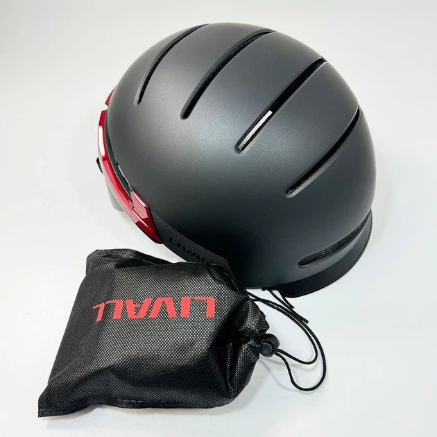 Захисний шолом Livall BH51M NEO (L) Black (57-61см), акустика, мікрофон, сигнали поворотів та стопів, додаток, пульт BR80, Bluetooth - Фото 9 Захисний шолом Livall BH51M NEO (L) Black (57-61см), акустика, мікрофон, сигнали поворотів та стопів, додаток, пульт BR80, Bluetooth - изображение 9