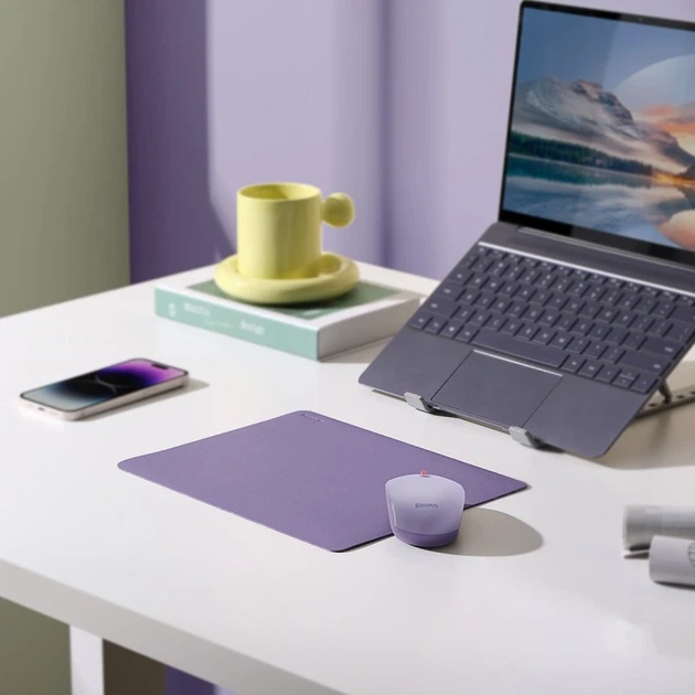 Килимок для миші Baseus Mouse Pad Nebula Purple - зображення 7