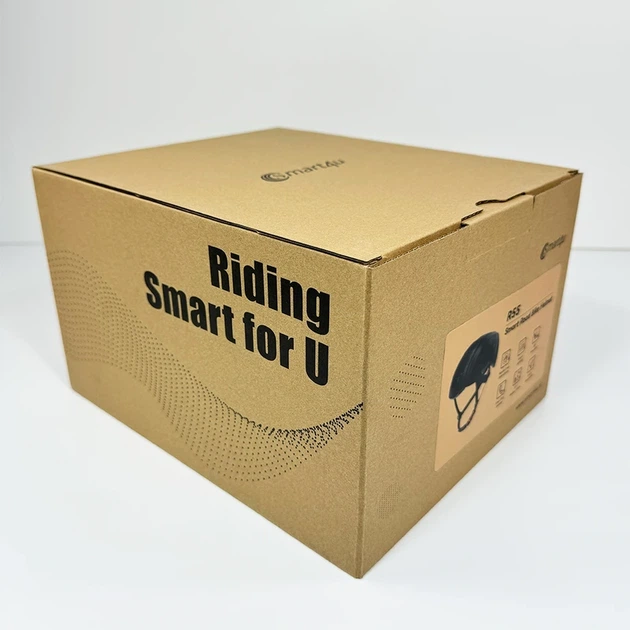 Захисний шолом Smart4u R55 (M) Black (55-59см), акустика, мікрофон, сигнали поворотів та стопів, додаток, пульт BR80 - изображение 13