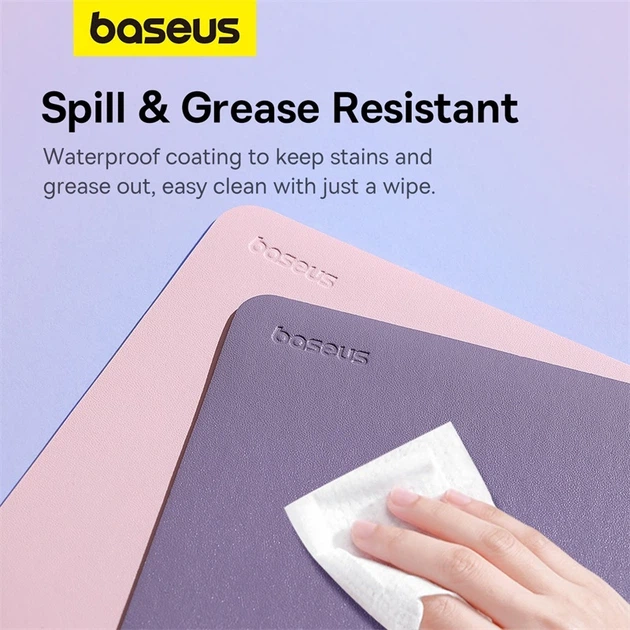 Килимок для миші Baseus Mouse Pad Nebula Purple - зображення 13