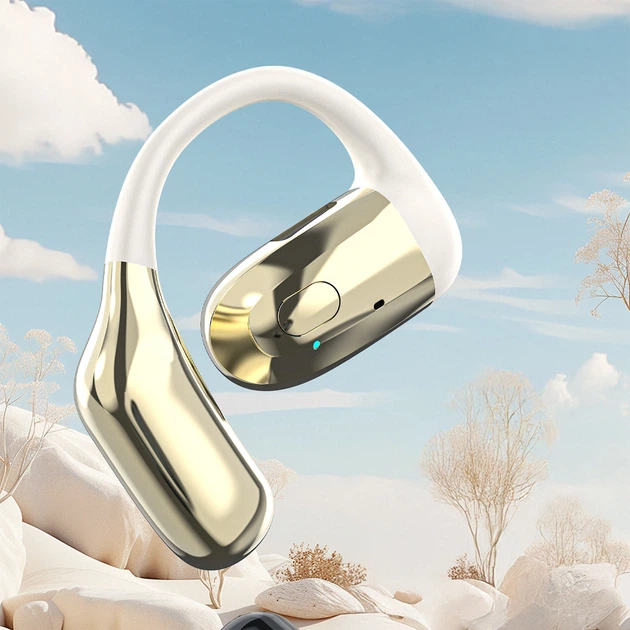 Беспроводная гарнитура Dudao U4Pro Bluetooth универсальная Beige (6976625336302) - изображение 2
