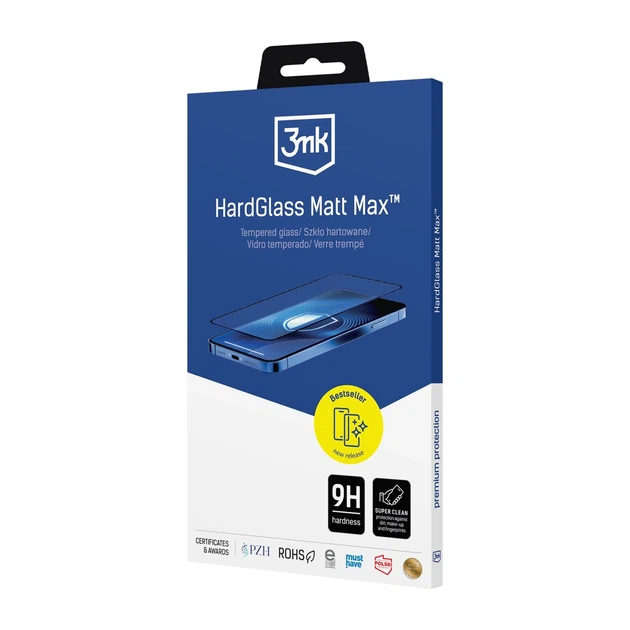 Защитное стекло 3mk HardGlass Matt Max для Samsung Galaxy S26 Ultra (5903108741873) - изображение 9