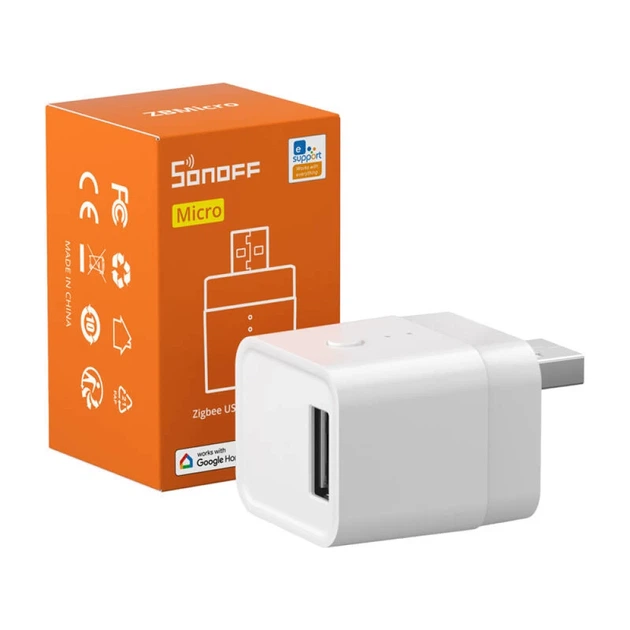 Умный адаптер, переключатель USB ZigBee Sonoff ZBMicro (max 36W) (ZBMicro) - изображение 6