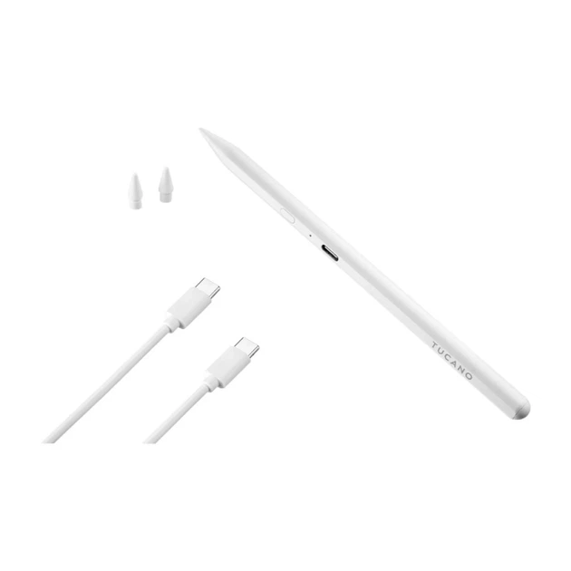 Стилус Tucano Pencil 3 Magnetic для iPad White (MA-STY3-W) - изображение 2
