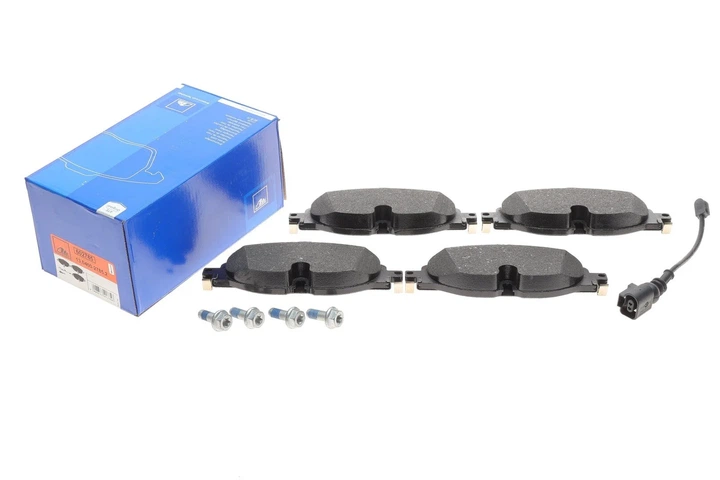 Комплект гальмівних колодок ATE 13046027852 Seat Leon; Volkswagen Golf, Passat, Tiguan, Caddy, T-Roc, Touran; Audi A3, TT, Q3; Skoda Octavia, Superb, Kodiaq, Karoq 5Q0698151AA, 5Q0698151AD, 5Q0698151AF - изображение 2