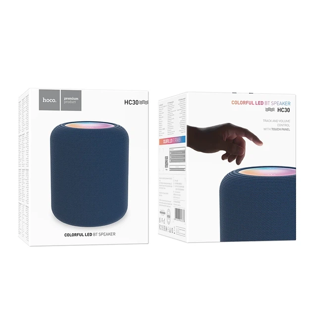 Портативна колонка HOCO HC30 Oceano BT speaker, 5W, Blue - изображение 2
