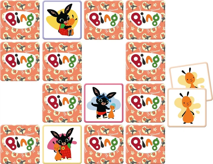 Gra planszowa Bambolino Toys Bing - Maxi Memo (8714274190900) - obraz 2