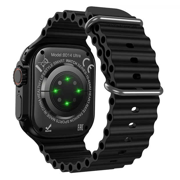 Смарт-годинник BOROFONE BD14 Ultra 51mm. 180 mAh. Smart sports watch(call version) Black - изображение 4