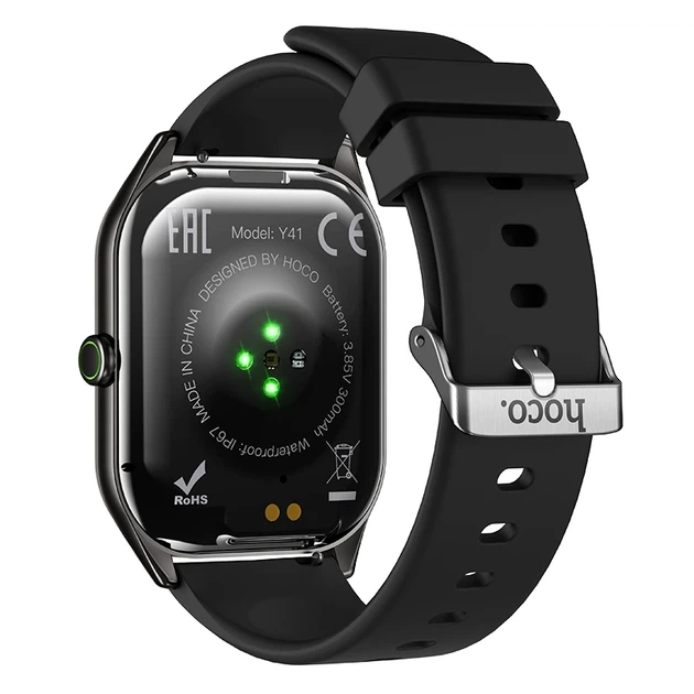 Смарт-годинник HOCO Y41 Smart watch(call version) Black - изображение 4