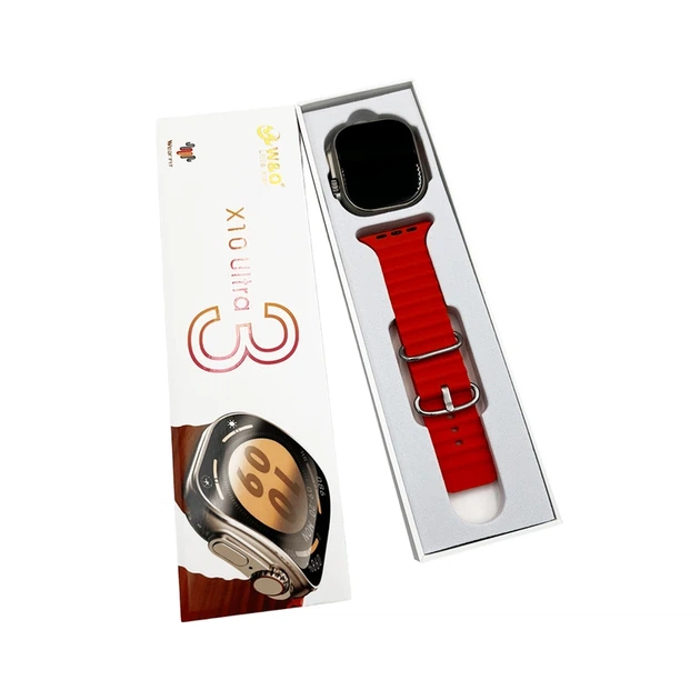 Смарт-годинник W&O X10 Ultra 3 49mm. 300 mAh. IP67 Gold - изображение 2