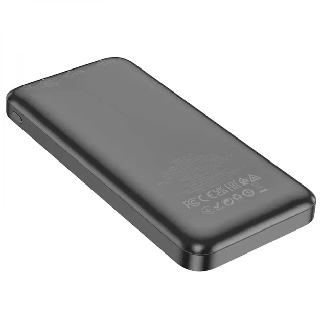 Зовнішній акумулятор HOCO J101 Astute 22.5W fully compatible power bank(10000mAh) Black - изображение 4