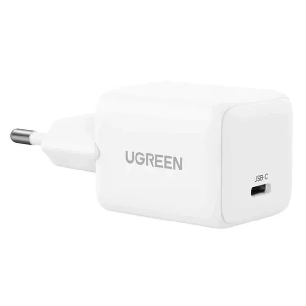 Мережевий зарядний пристрій UGREEN 20W USB-C GaN Fast Charger EU - Фото 3 Мережевий зарядний пристрій UGREEN 20W USB-C GaN Fast Charger EU - зображення 3