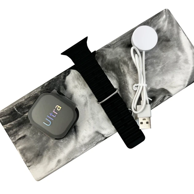 Смарт-годинник BIG V200 Ultra 44mm. 180 mAh. IP65 Black - Фото 6 Смарт-годинник BIG V200 Ultra 44mm. 180 mAh. IP65 Black - изображение 6