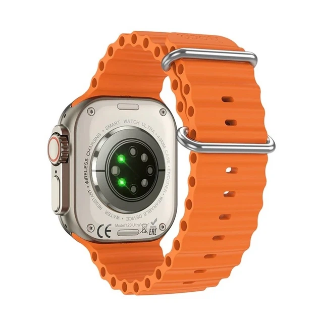 Смарт-годинник HOCO Y23 Ultra 51mm. 300 mAh. IP 67 Smart sports watch(call version) Titanium gold - изображение 3