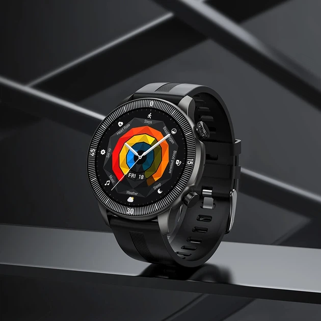 Смарт-годинник HOCO Y31 37mm, 250 mAh, Smart sports watch(call version) Black - изображение 6