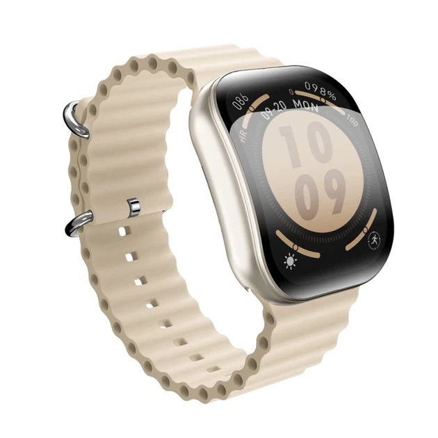 Смарт-годинник W&O X10 Pro 3 46mm. 240 mAh, IP67 Gold - Фото 10 Смарт-годинник W&O X10 Pro 3 46mm. 240 mAh, IP67 Gold - изображение 10