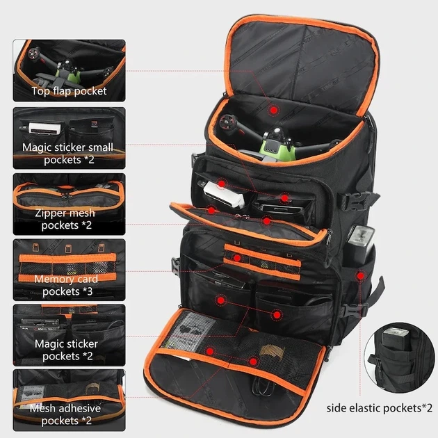 Рюкзак Tigernu T-B9235 15.6" Black - зображення 8