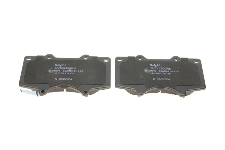 Комплект гальмівних колодок Delphi LP1782 Toyota Land Cruiser, Sequoiva, 4-Runner; Lexus GX, LX; Mitsubishi Pajero 044650K400, 044650K580, 0446535330 - изображение 3