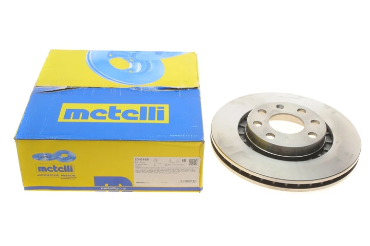 Тормозные диски Metelli 230166 Opel Astra, Vectra, Kadett, Ascona; Daewoo Espero, Lanos, Nexia; BMW 5 Series 569001, 569042, 90250546 - зображення 2