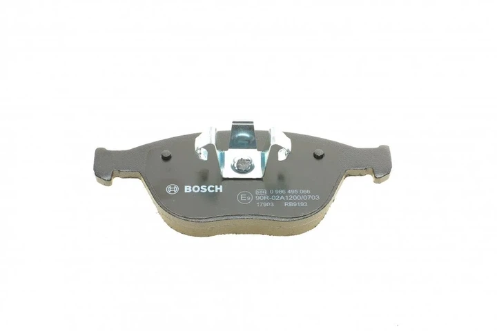 Комплект гальмівних колодок BOSCH 0 986 495 066 Ford Transit, Connect, Focus, Fiesta AT1Z2001A, 4427737, 2T142K021AC - Фото 4 Комплект гальмівних колодок BOSCH 0 986 495 066 Ford Transit, Connect, Focus, Fiesta AT1Z2001A, 4427737, 2T142K021AC - изображение 4