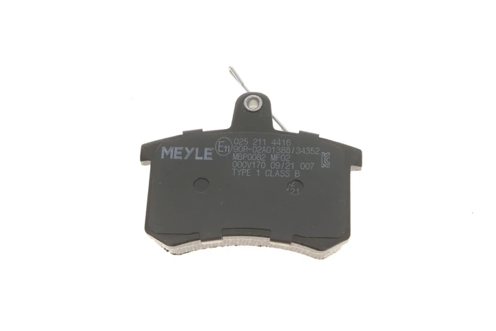 Комплект гальмівних колодок MEYLE 025 211 4416 Alfa Romeo 164; Audi 80, 100, A6, A4, A8 437698451, 443498451B, 443615415N - изображение 2
