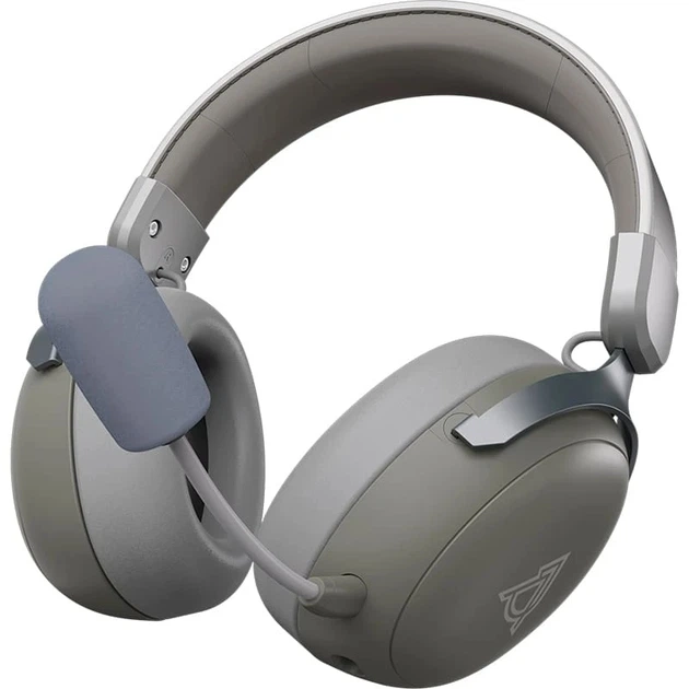 Bluetooth-гарнитура Ajazz AHM08 MAX 3-Mode Grey (AHM08-MAX-GW) - Фото 1 Bluetooth-гарнитура Ajazz AHM08 MAX 3-Mode Grey (AHM08-MAX-GW) - изображение 1