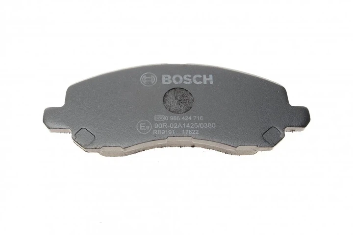 Гальмівні колодки BOSCH 0986424716 Mitsubishi Lancer, Outlander, ASX, Galant; Jeep Compass (MK49); Chrysler SEBRING; Dodge Avenger MZ690568, MZ690348, MR727674 - зображення 2