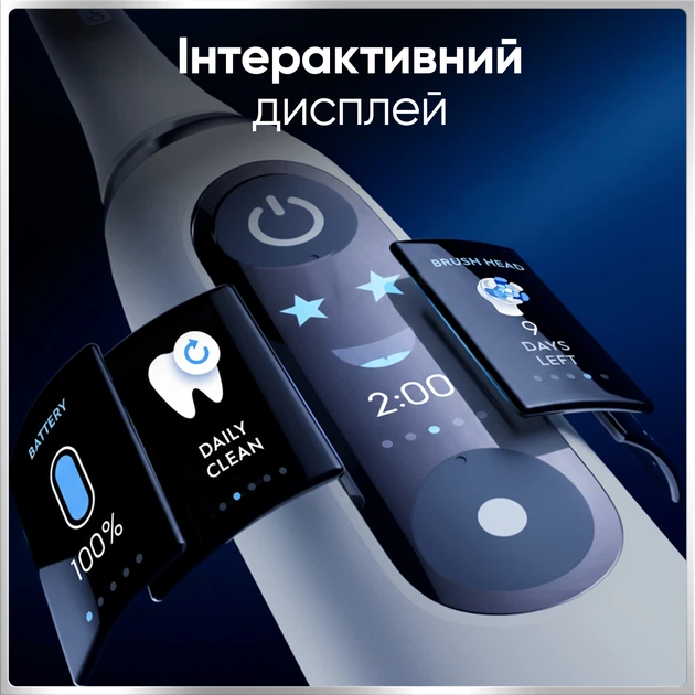 Электрическая зубная щетка Oral-B iO 6 Grey (4210201381686) – фото