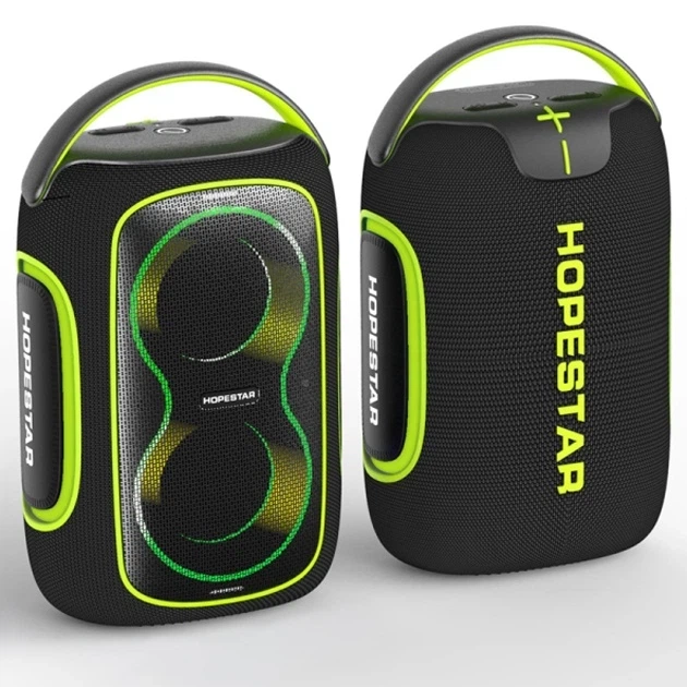 Колонка Bluetooth HOPESTAR H59 BT5.3, 50Вт, 6h IPX5 портативний бездротовий вуличний твітер + сабвуфер Чорний - зображення 3