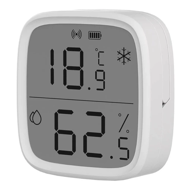 Датчик температуры и влажности ZigBee LCD Sonoff SNZB-02D (SNZB-02D) - изображение 2