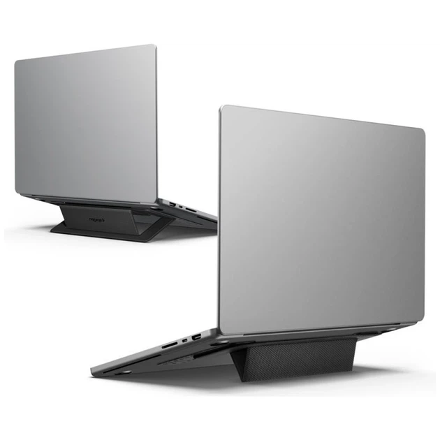 Подставка для ноутбука Spigen LD201-S1 Slimfold Black (AMP10401) - Фото 2 Подставка для ноутбука Spigen LD201-S1 Slimfold Black (AMP10401) - изображение 2