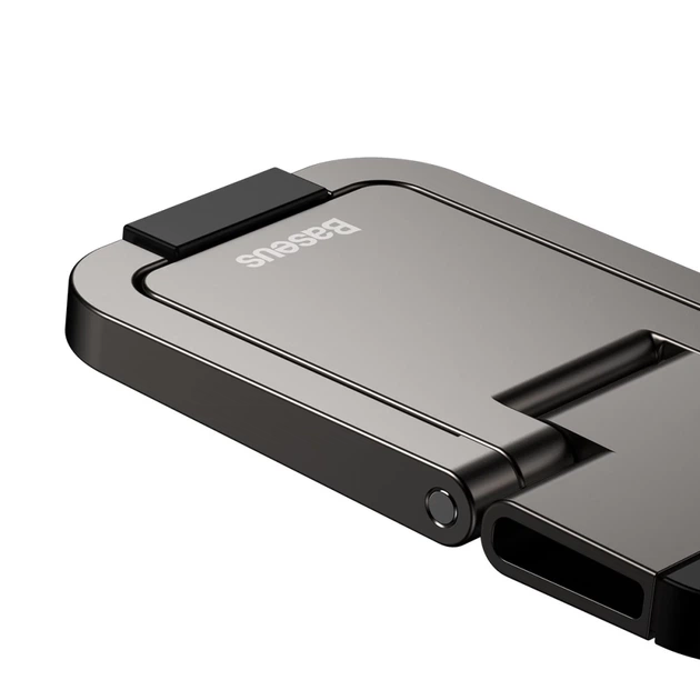 Підставка для ноутбука Baseus Slim Laptop Kickstand (2PCS) Gray (LUZC000013) - Фото 9 Підставка для ноутбука Baseus Slim Laptop Kickstand (2PCS) Gray (LUZC000013) - зображення 9