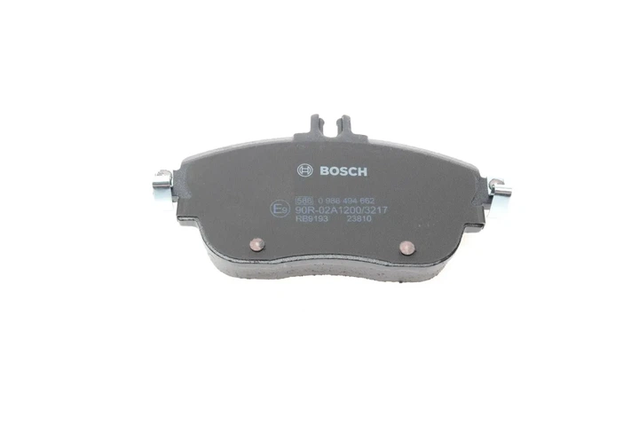 Гальмівні колодки BOSCH 0986494662 Mercedes B-Class, A-Class, GLA-Class, CLA-Class 0064208520, 0084200620, 0064204620 - зображення 3