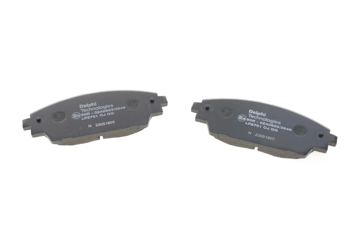 Колодки гальмівні Delphi LP2701 Mazda CX-3, 3 B6YS3328ZA, BHY13328ZA, B4Y03328ZB - зображення 3
