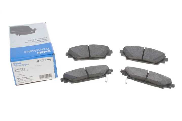 Колодки гальмівні Delphi LP2701 Mazda CX-3, 3 B6YS3328ZA, BHY13328ZA, B4Y03328ZB - зображення 4