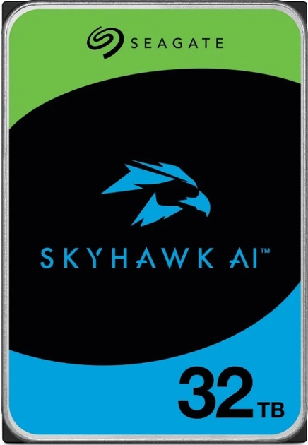 Dysk twardy SkyHawk AI 32TB 3.5" SATA Seagate (ST32000VE000) - obraz 3