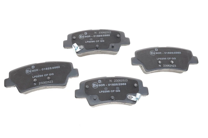 Комплект гальмівних колодок Delphi LP2295 Hyundai I30, Veloster, I40, I20, I10, Tucson, Accent; KIA Optima, Rio, Pro Ceed, Ceed, Cerato, Soul, Carens 19374065, 48413350B0, 48413370B0 - изображение 3