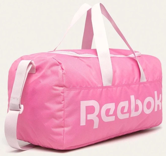 Спортивна сумка Reebok Sport Act Core M FQ5298 рожева 35 л - Фото 2 Спортивна сумка Reebok Sport Act Core M FQ5298 рожева 35 л - изображение 2