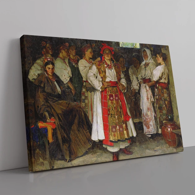 Інтер'єрна картина Наречена, Федір Кричевський, 30×38 см (id6882) - зображення 2
