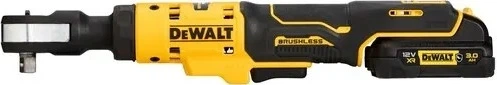 Grzechotka akumulatorowa DeWalt 81 Nm 3/8" 12 V z akumulatorem 3 Ah (DCF503L1G-QW) - obraz 2