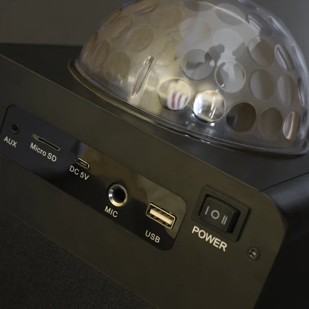 Портативная колонка N-Gear DiscoBlock 410 50 Вт черная - изображение 3