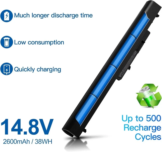 Акумулятор для ноутбука HP OA04 OA03 14.8V 2600 mAh Wikinu - Фото 4 Акумулятор для ноутбука HP OA04 OA03 14.8V 2600 mAh Wikinu - зображення 4