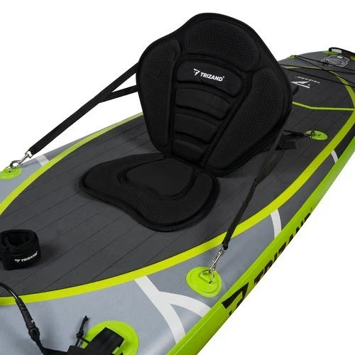 Надувная доска SUP Trizand 335 см для сапбординга с сиденьем, веслом, насосом и комплектом аксессуаров до 150 кг (25260) - Фото 8 Надувная доска SUP Trizand 335 см для сапбординга с сиденьем, веслом, насосом и комплектом аксессуаров до 150 кг (25260) - изображение 8