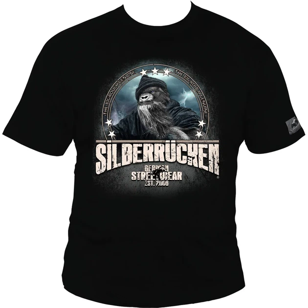 Футболка мужская Silberrücken SR190 черная L (MD7727-1) - изображение 2