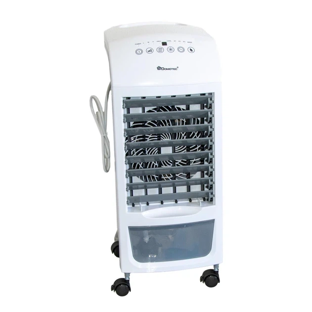 Портативный охладитель воздуха Domotec Air Cooler MS-1628 60W Бело-серый - Фото 4 Портативный охладитель воздуха Domotec Air Cooler MS-1628 60W Бело-серый - изображение 4