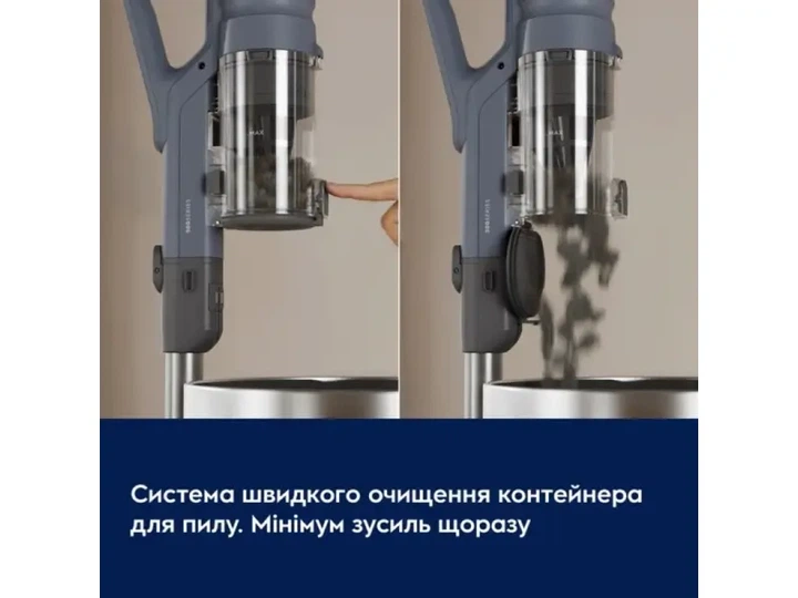 Пилосос 2 в 1 (вертикальний + ручний) Electrolux EP51UH18DB - Фото 14 Пилосос 2 в 1 (вертикальний + ручний) Electrolux EP51UH18DB - зображення 14