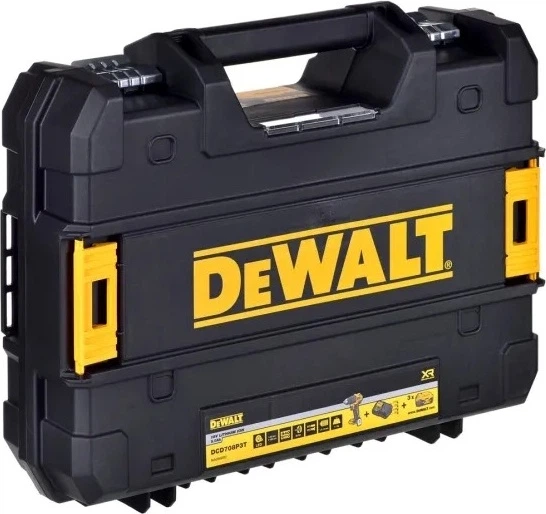 Акумуляторний дриль-шуруповерт DeWalt 18V XR з 3 акумуляторами 5 Аг (DCD708P3T-QW) - зображення 9
