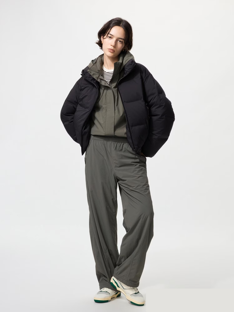 Штани Uniqlo розмір S оливкові (57) (479402) - изображение 2