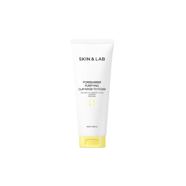 Маска-пенка для умывания SKIN & LAB Porebarrier Purifiying Clay Mask To Foam 100мл - Фото 1 Маска-пенка для умывания SKIN & LAB Porebarrier Purifiying Clay Mask To Foam 100мл - изображение 1